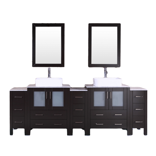 "96"" Bosconi AB230RCCM3S Double Vanity"