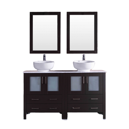 "60"" Bosconi AB230ROCM Double Vanity"