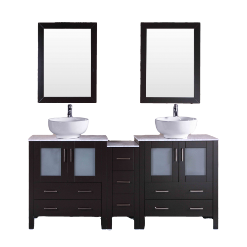 "72"" Bosconi AB230ROCM1S Double Vanity"