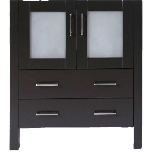 "30"" A-B-30MC Black Single Vanity Cabinet "