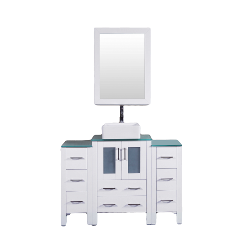 "48"" Bosconi AW124CBECWG2S Single Vanity"