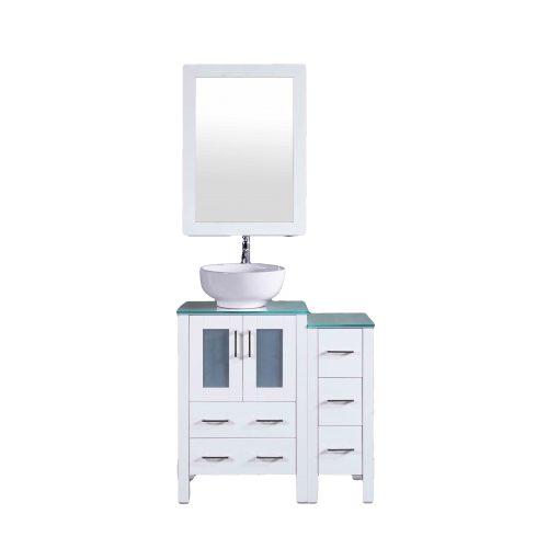 "36"" Bosconi AW124ROCCWG1S Single Vanity"