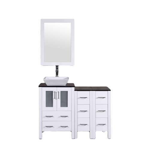 "48"" Bosconi AW124SQBG2S Single Vanity"