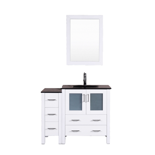 "42"" Bosconi AW130BGU1S Single Vanity"