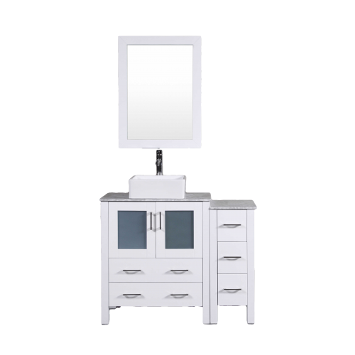 "42"" Bosconi AW130CBECM1S Single Vanity"