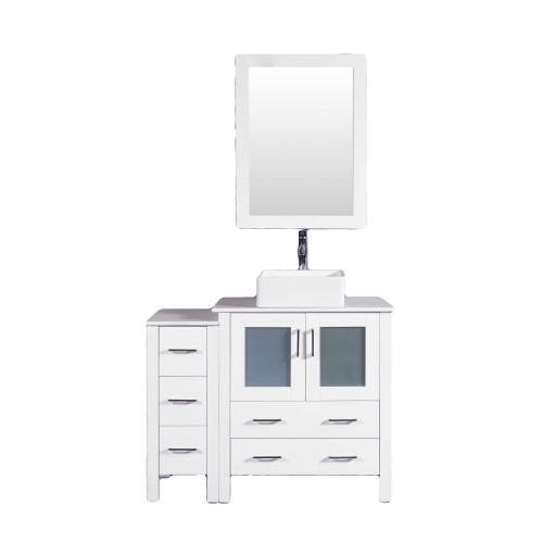 "42"" Bosconi AW130CBEPS1S Single Vanity"