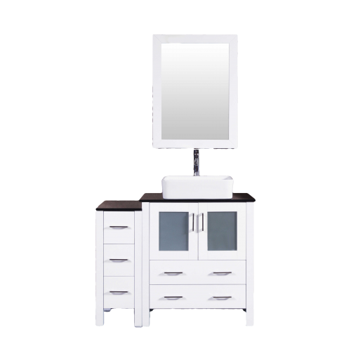 "42"" Bosconi AW130RCBG1S Single Vanity"