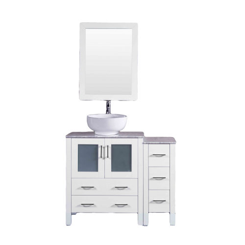 "42"" Bosconi AW130ROCM1S Single Vanity"