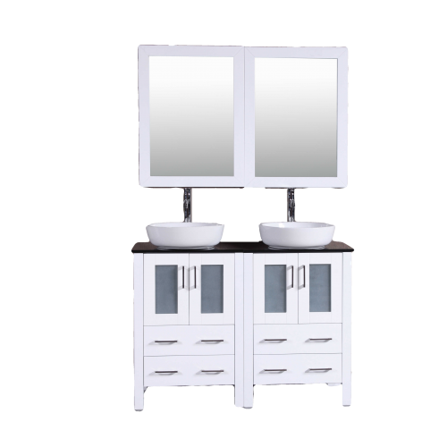 "48"" Bosconi AW224BWLBG Double Vanity"