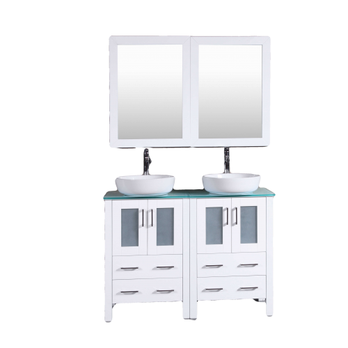 "48"" Bosconi AW224BWLCWG Double Vanity"