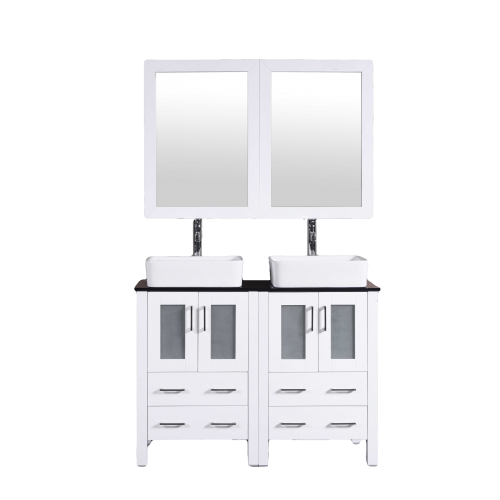 "48"" Bosconi AW224RCBG Double Vanity"