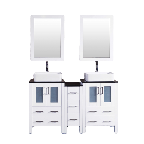 "60"" Bosconi AW224RCBG1S Double Vanity"