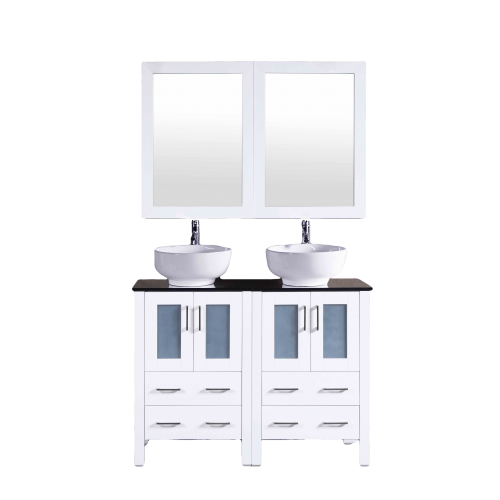 "48"" Bosconi AW224ROBG Double Vanity"