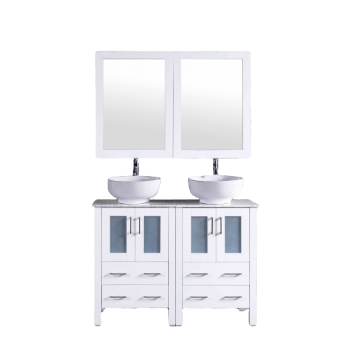 "48"" Bosconi AW224ROCM Double Vanity"