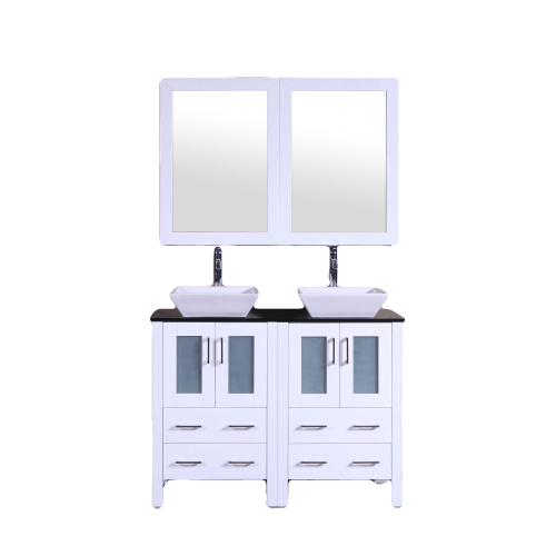 "48"" Bosconi AW224SQBG Double Vanity"