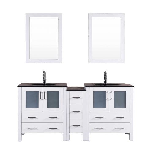 "72"" Bosconi AW230BGU1S Double Vanity"