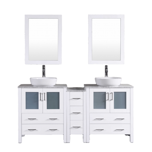 "72"" Bosconi AW230BWLCM1S Double Vanity"