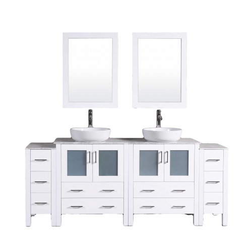 "84"" Bosconi AW230BWLCM2S Single Vanity"