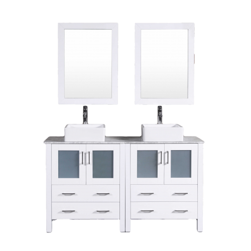 "60"" Bosconi AW230CBECM Double Vanity"