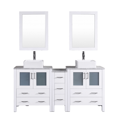 "72"" Bosconi AW230CBECM1S Double Vanity"