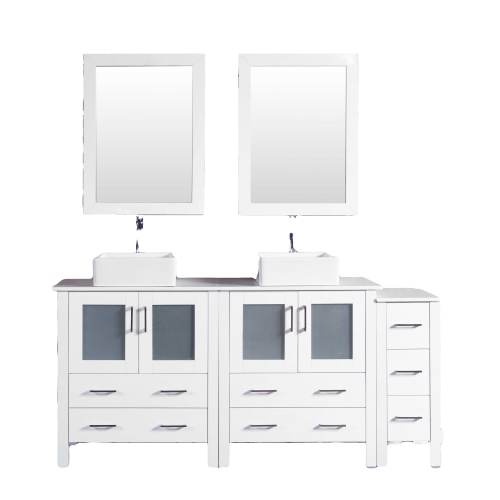 "72"" Bosconi AW230CBEPS1S Double Vanity"