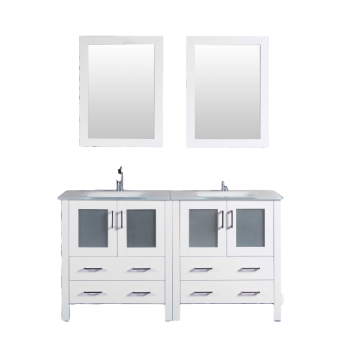 "60"" Bosconi AW230EWGU Double Vanity"