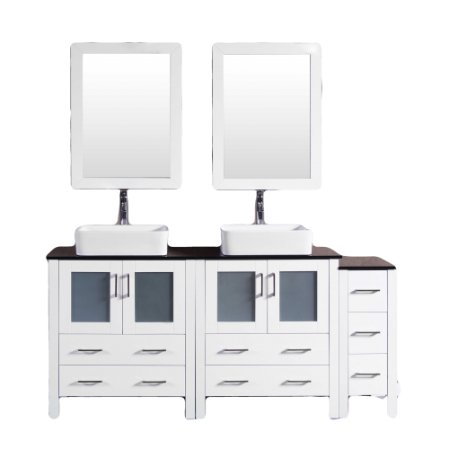 "72"" Bosconi AW230RCBG1S Double Vanity"