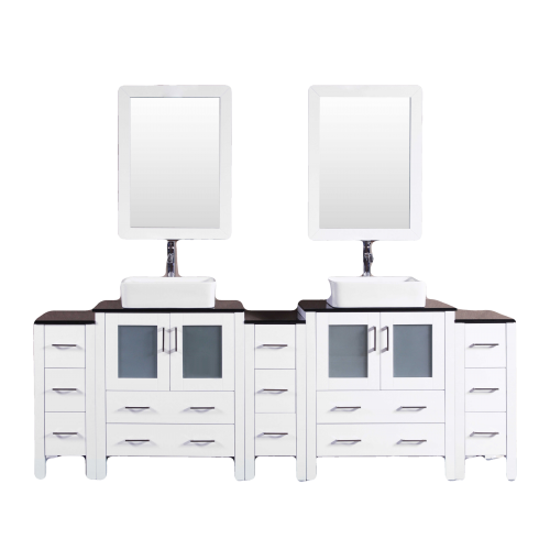 "96"" Bosconi AW230RCBG3S Double Vanity"