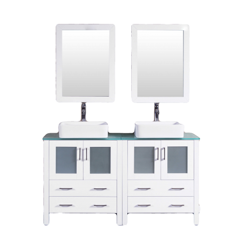 "60"" Bosconi AW230RCCWG Double Vanity"