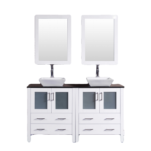 "60"" Bosconi AW230SQBG Double Vanity"