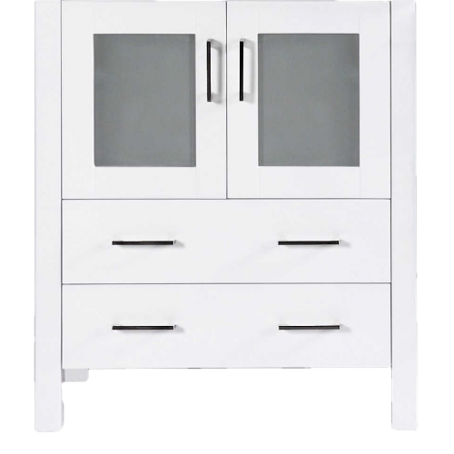 "30"" A-WH-30MC White Single Vanity Cabinet "