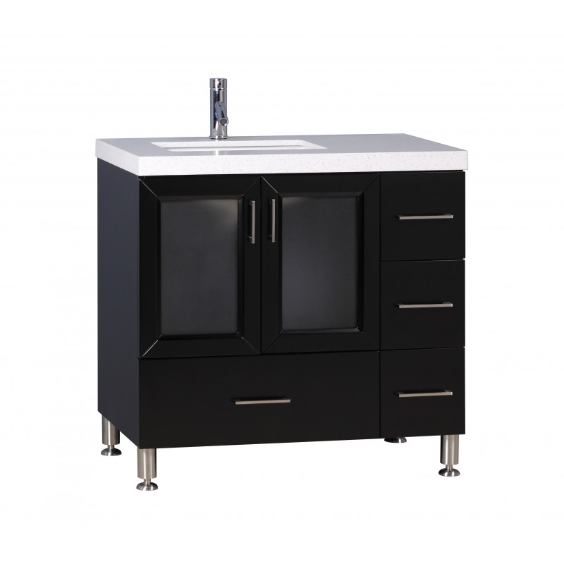 Westfield 36" Single Sink Vanity in Espresso