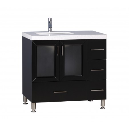 Westfield 36" Single Sink Vanity in Espresso