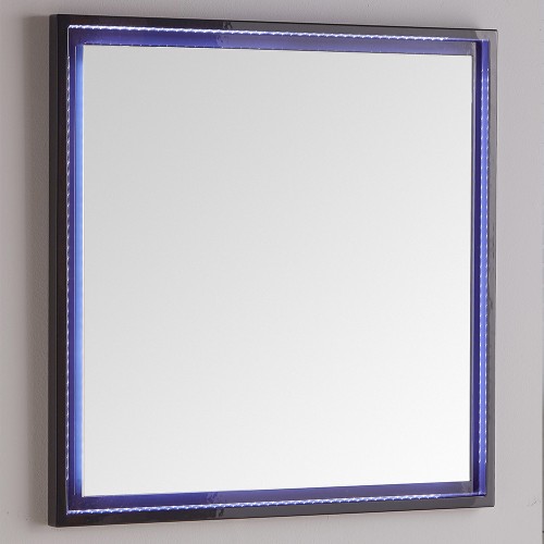 Fresca Platinum Due 32" Glossy Cobalt Bathroom Vanity