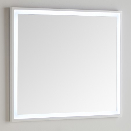 Fresca Platinum Due 36" Glossy White Bathroom Vanity