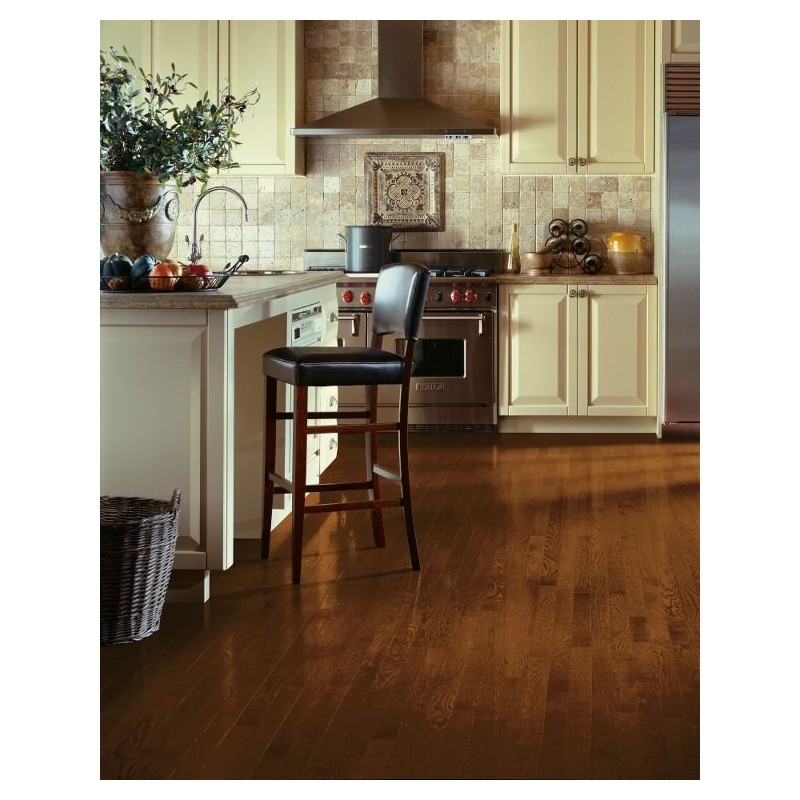 KINGSFORD STRIP Solid Oak - Coffee