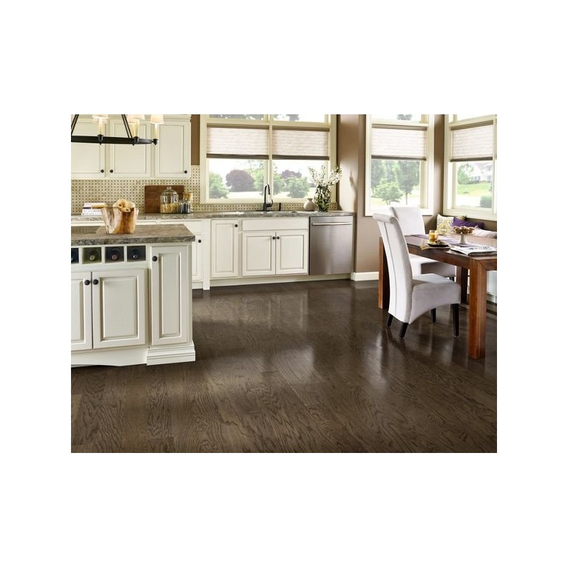 Prime Harvest Oak Solid Oak - Oceanside Gray