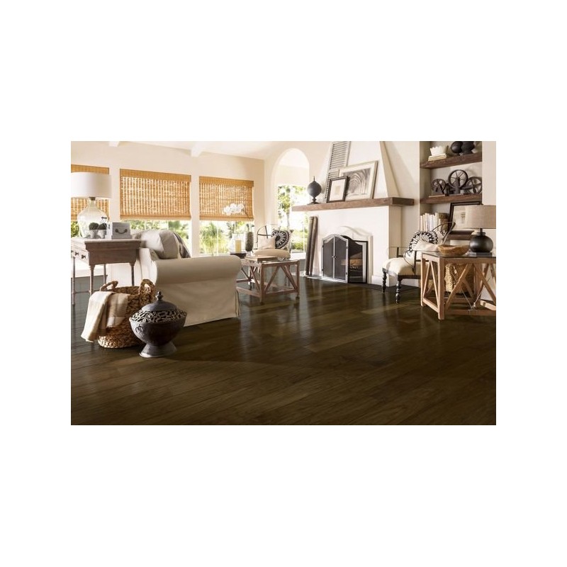 American Scrape Hardwood Walnut - Dark of Midnight