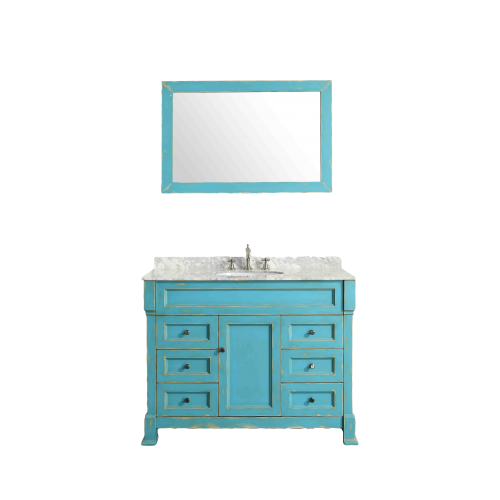 43'' Bosconi SB-278DSFGCM Contemporary Single Vanity