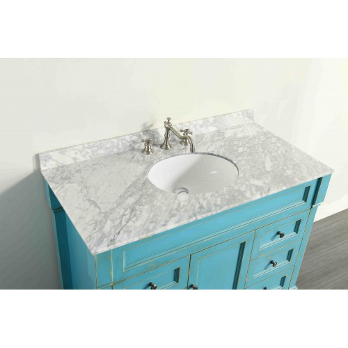 43'' Bosconi SB-278DSFGCM Contemporary Single Vanity