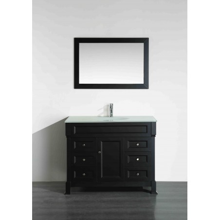 43'' Bosconi SB-278BEWG Contemporary Single Vanity