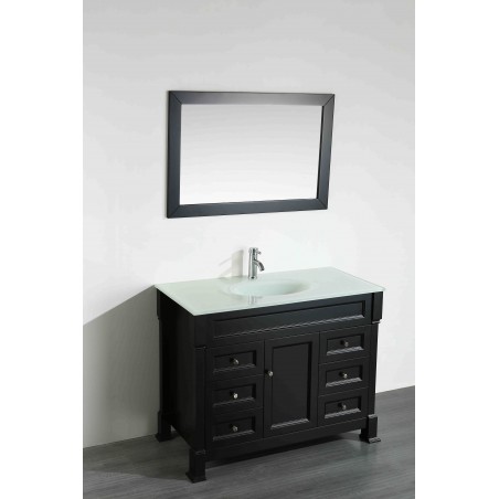 43'' Bosconi SB-278BEWG Contemporary Single Vanity