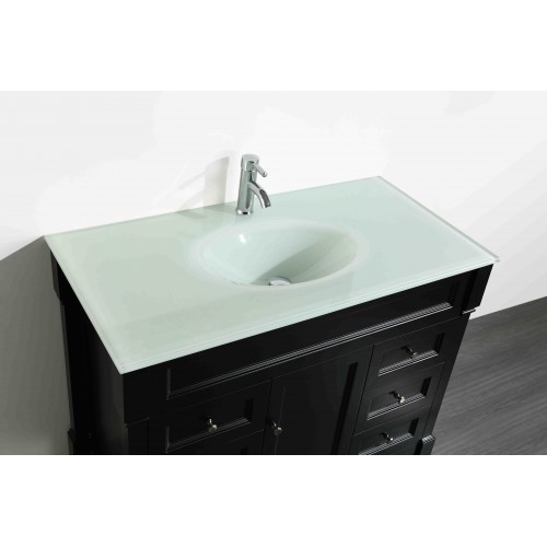 43'' Bosconi SB-278BEWG Contemporary Single Vanity