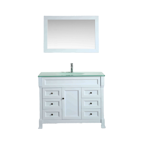 43'' Bosconi SB-278WHCWG Contemporary Single Vanity