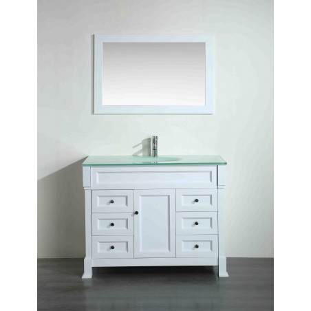 43'' Bosconi SB-278WHCWG Contemporary Single Vanity