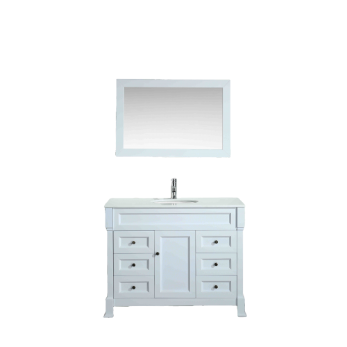 43'' Bosconi SB-278WHPS Contemporary Single Vanity