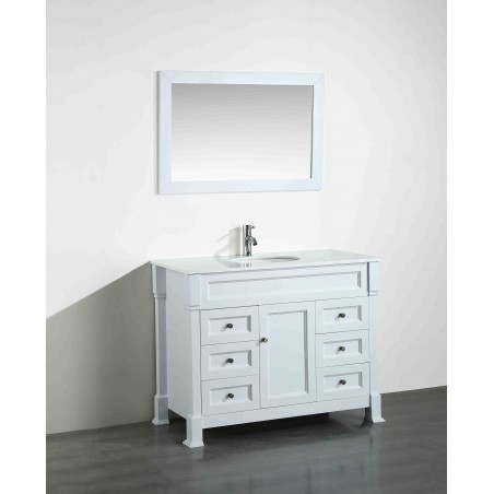 43'' Bosconi SB-278WHPS Contemporary Single Vanity