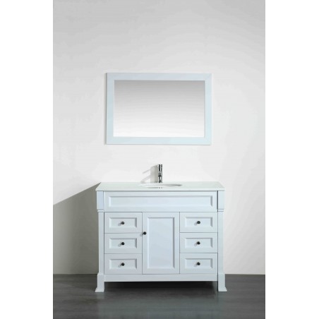 43'' Bosconi SB-278WHPS Contemporary Single Vanity