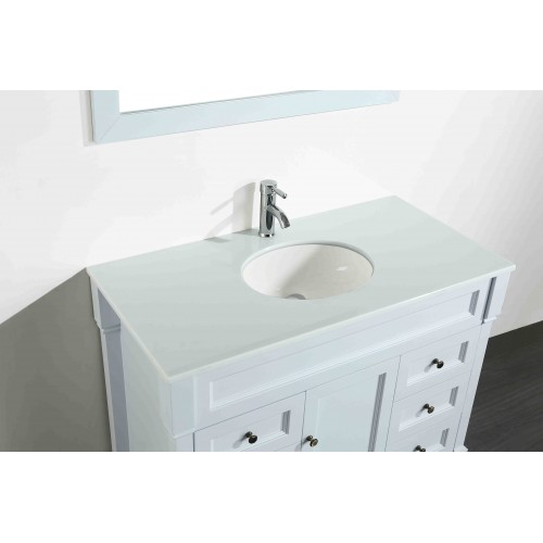 43'' Bosconi SB-278WHPS Contemporary Single Vanity