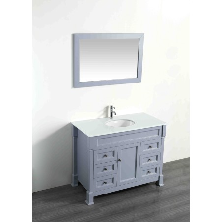 43'' Bosconi SB-278GRPS Contemporary Single Vanity